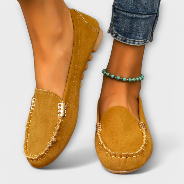 Zachte Leren Moccasins Slip-On Schoenen