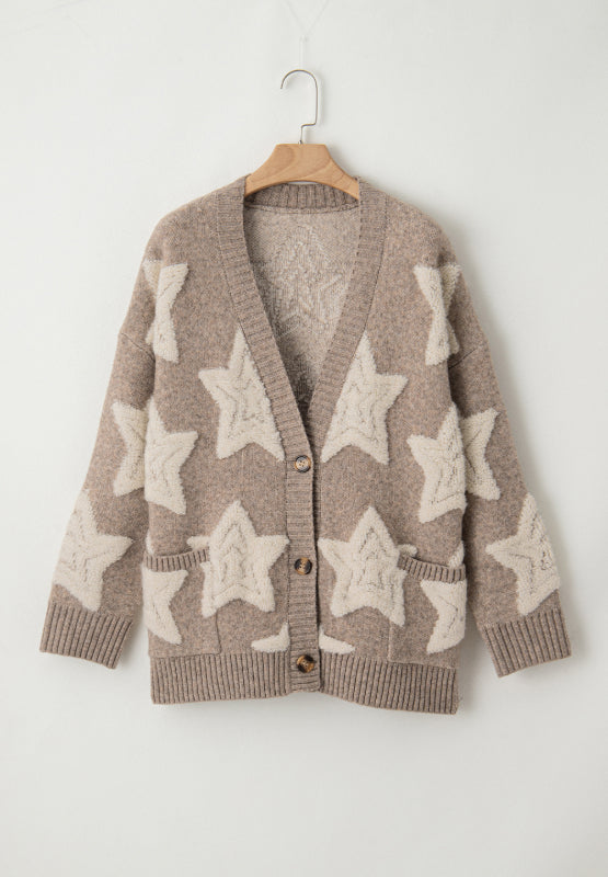 Sherpa Star V-hals vest met zakken
