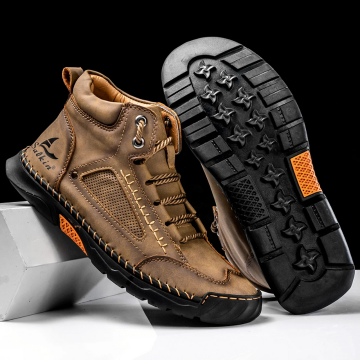Casual Leren High Top Schoenen