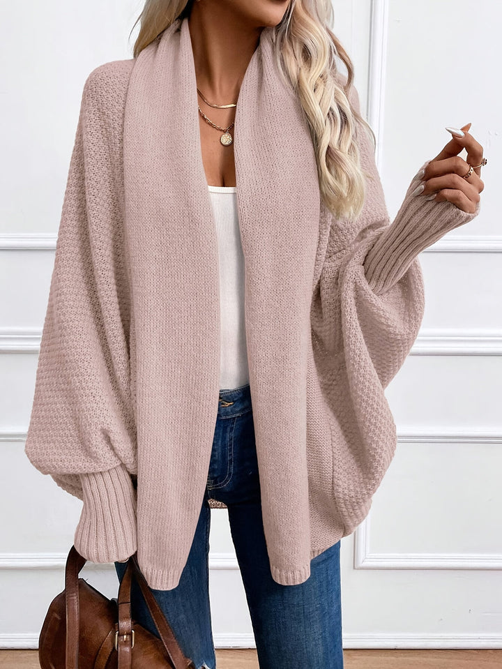 Emily Cozy Cardigan met vleermuismouwen