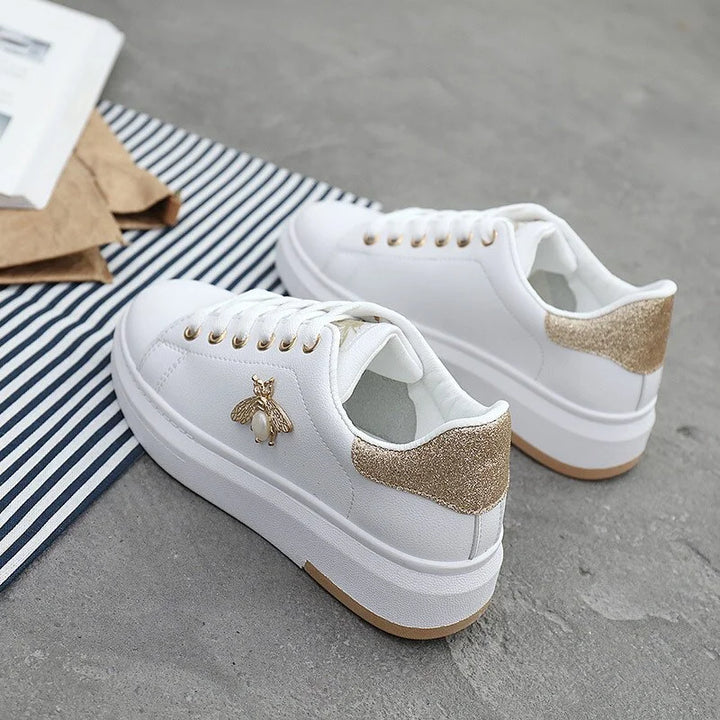 Modieuze PU Leather Plateauschoenen