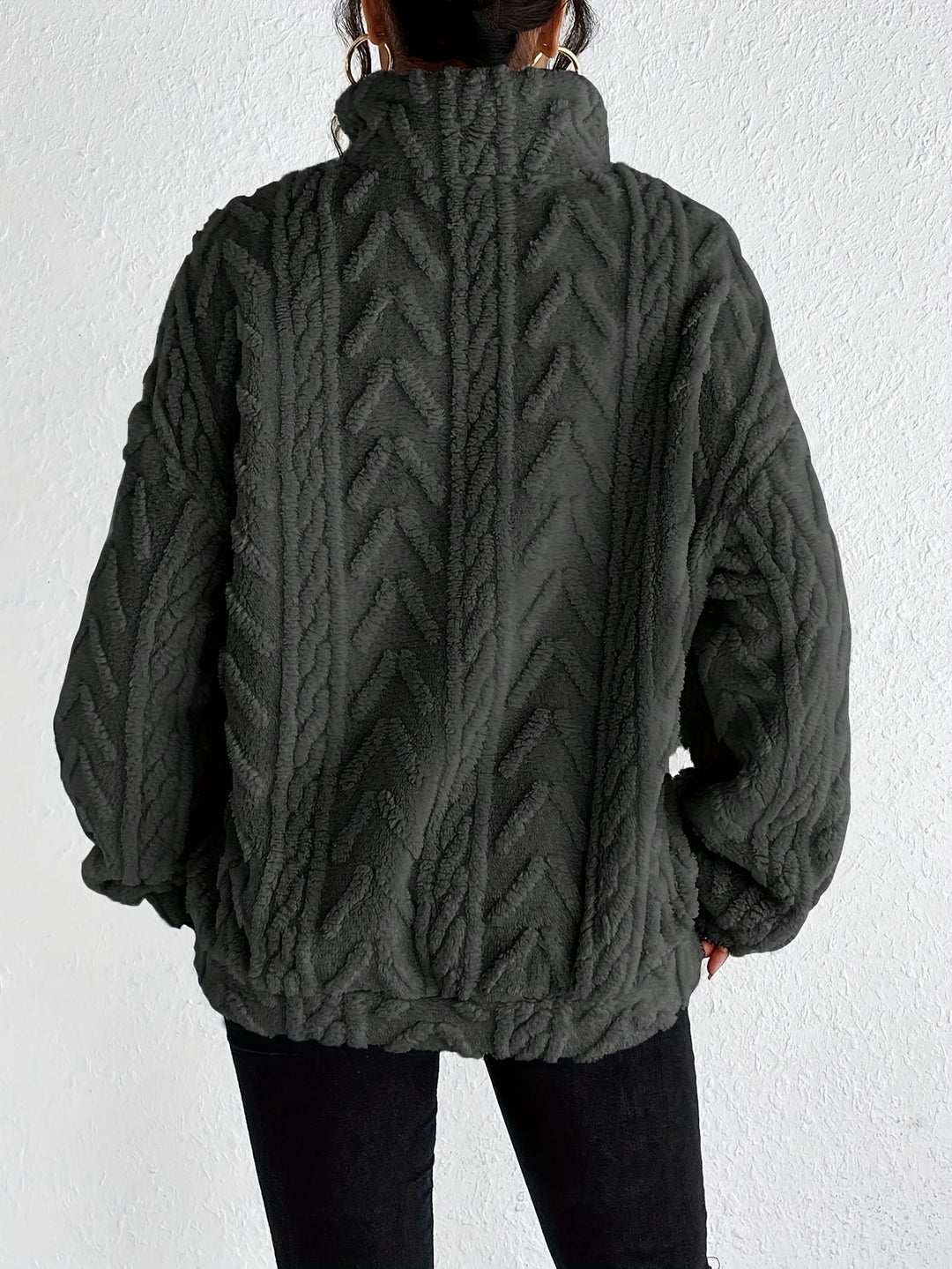 Hazel | Elegante fleece trui