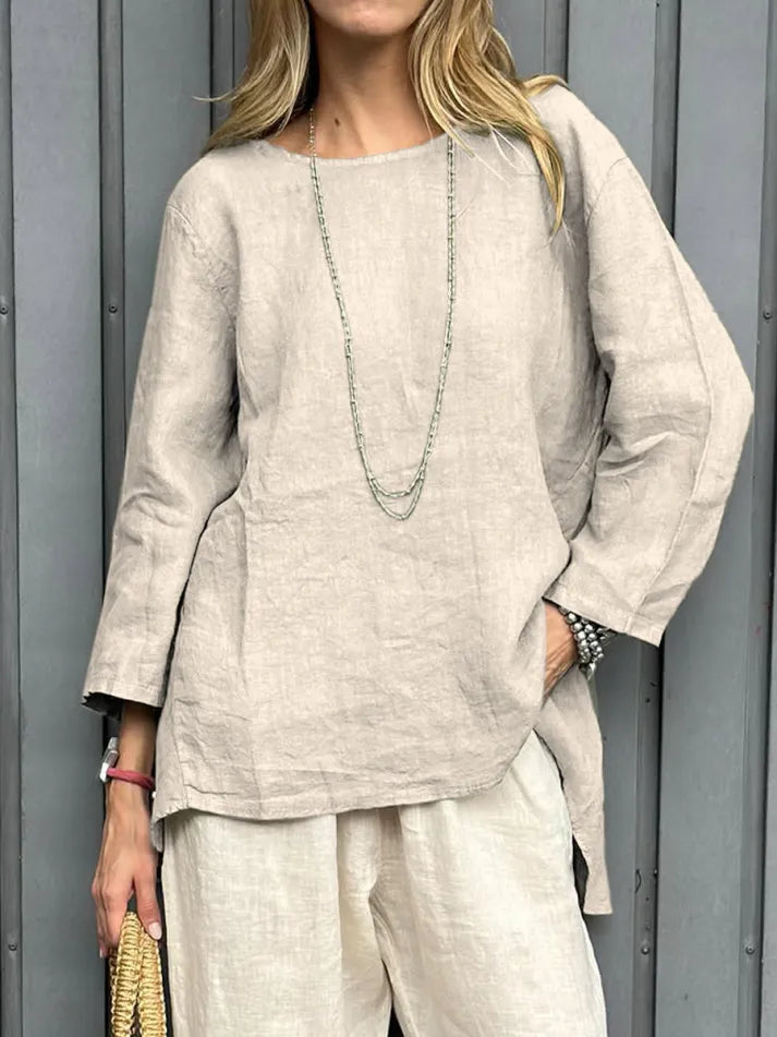 Casual shirt met mouwen voor dames