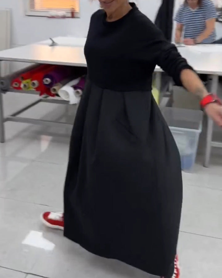 Maxi Effen Casual Jurk