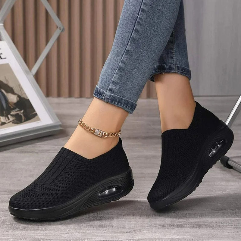 Comfy Air Ademende Slip-On Sneakers voor Dames