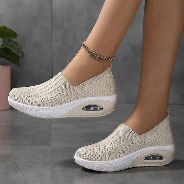 Comfy Air Ademende Slip-On Sneakers voor Dames
