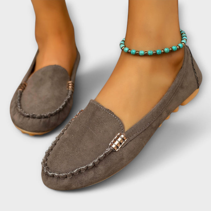 Zachte Leren Moccasins Slip-On Schoenen