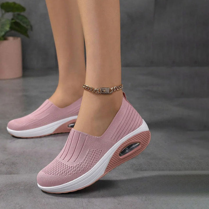 Comfy Air Ademende Slip-On Sneakers voor Dames