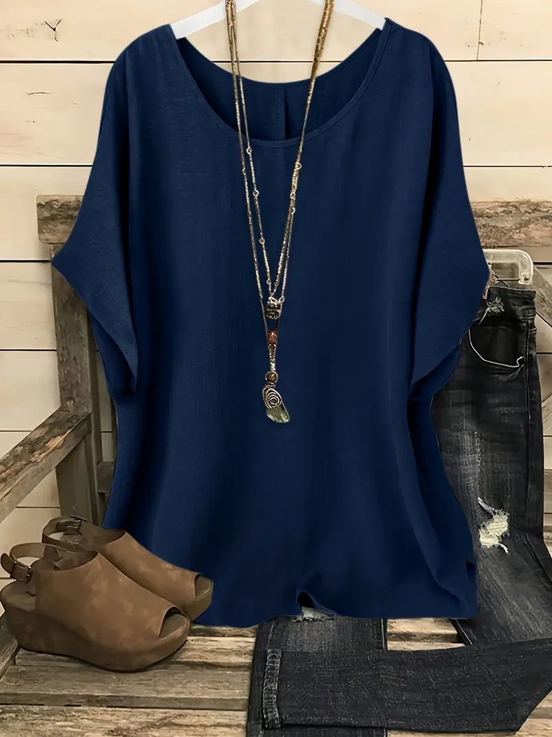 Luchtige Casual Cotton Loose Blouse