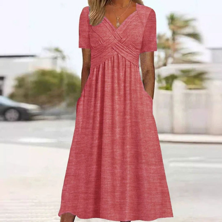 Gracieuze Jurk met Flatterend Silhouet