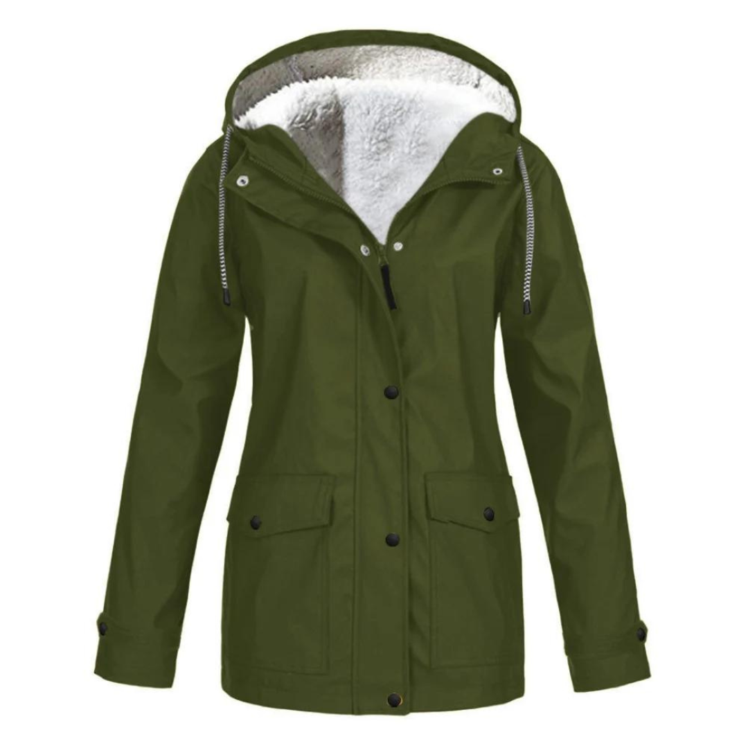 Winddichte regenjas dames