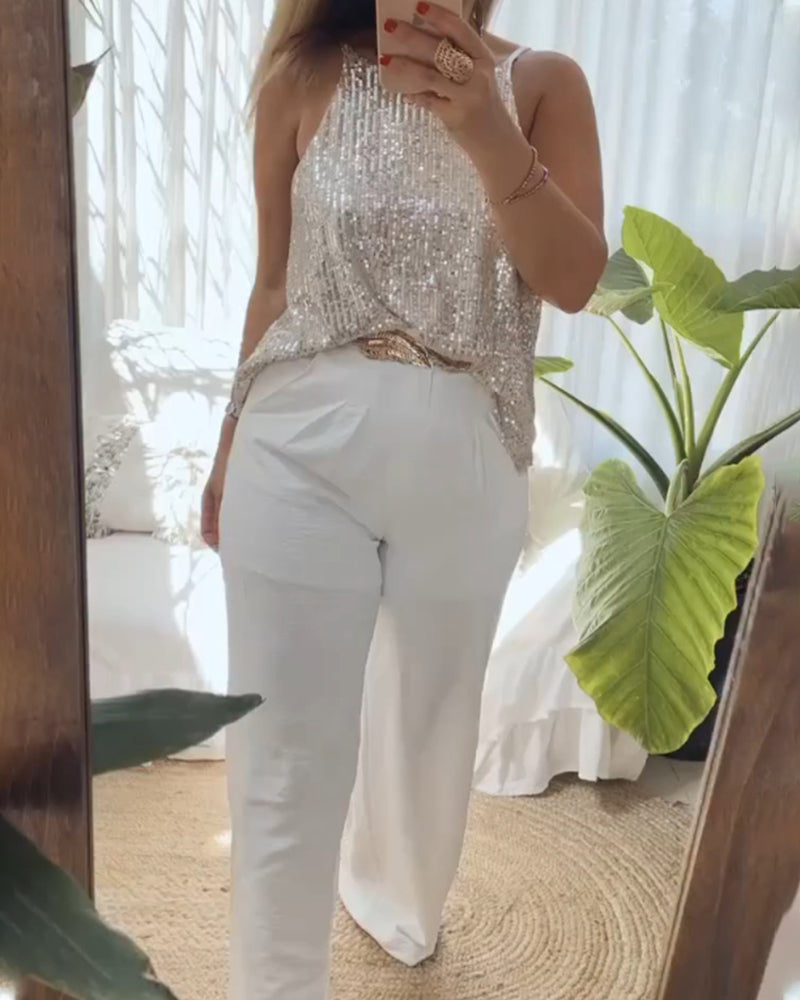 Casual omkeerbare top