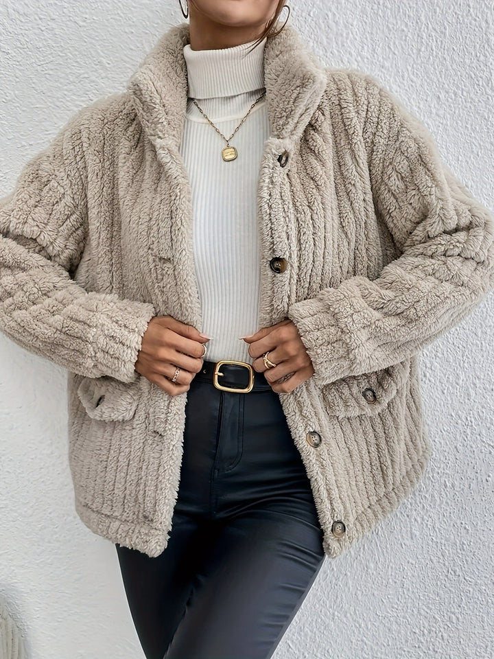 Double-Sided Velvet knoopvest