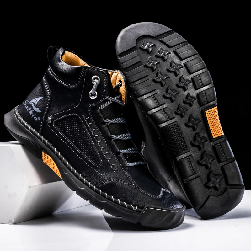 Casual Leren High Top Schoenen