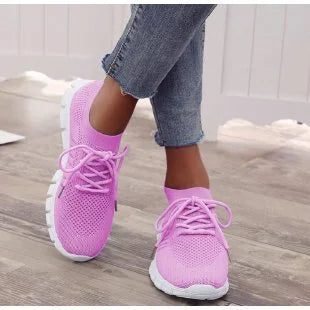 Ademende Platform Sportschoenen