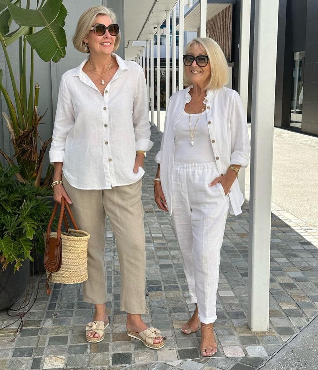 Lapelblouse Tweedelig Set Dames