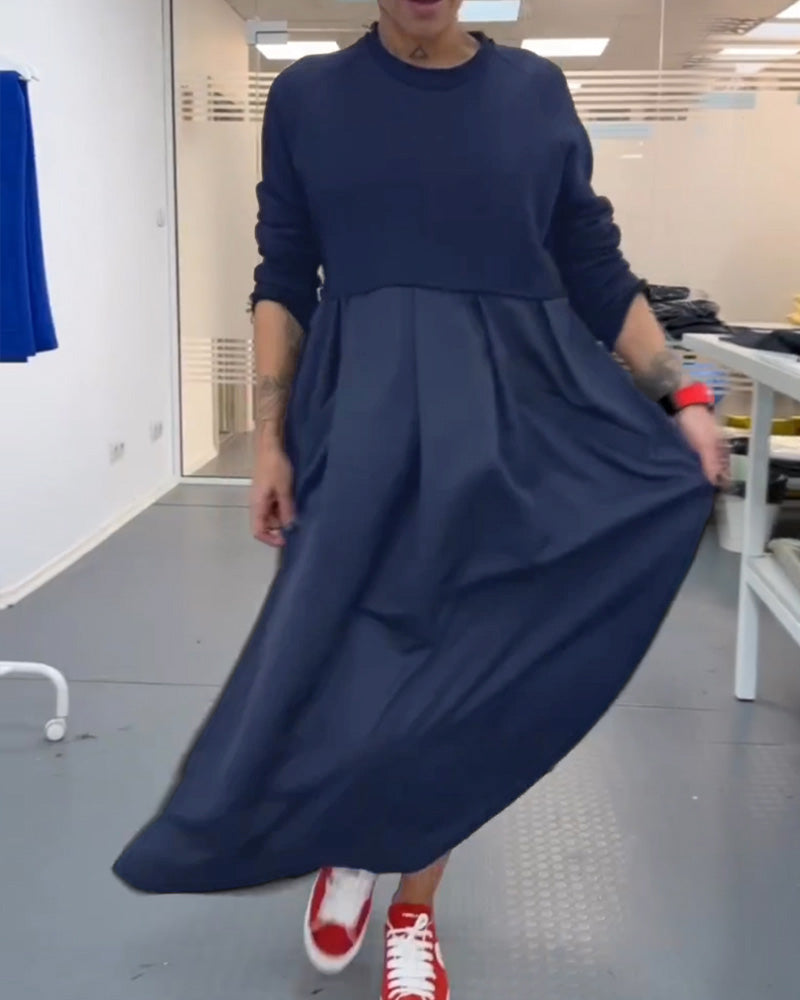 Maxi Effen Casual Jurk