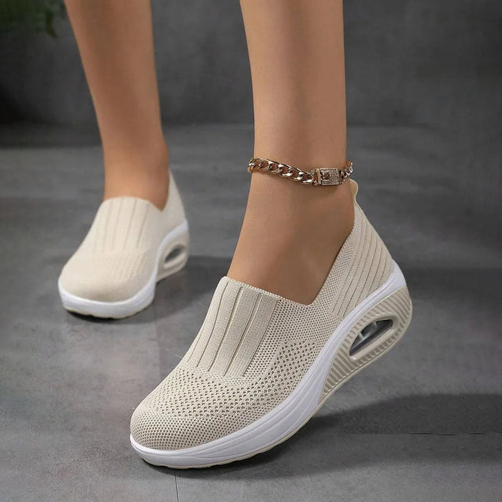 Comfy Air Ademende Slip-On Sneakers voor Dames