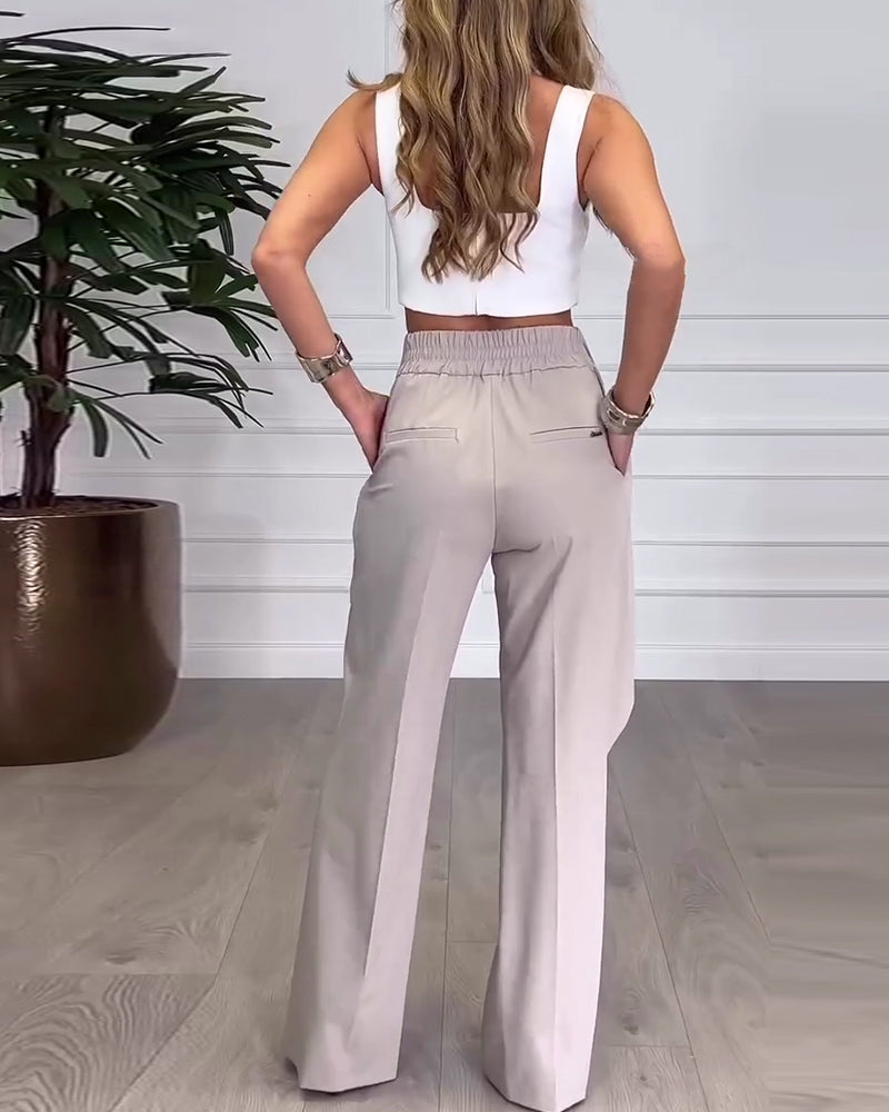 Irregular Personality Wide-Leg Broek
