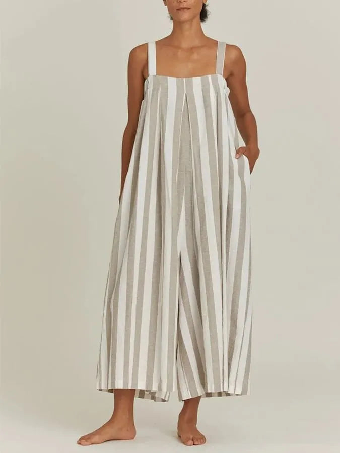 Casual Gestreepte Jurk voor Dames