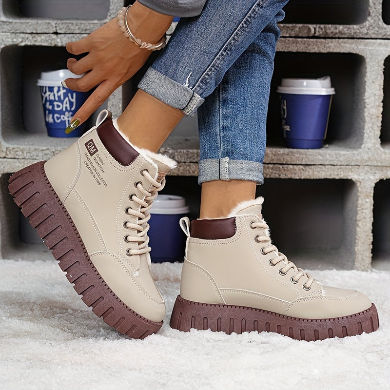 Celestine - Warme Stijlvolle Gevoerde Sneakers