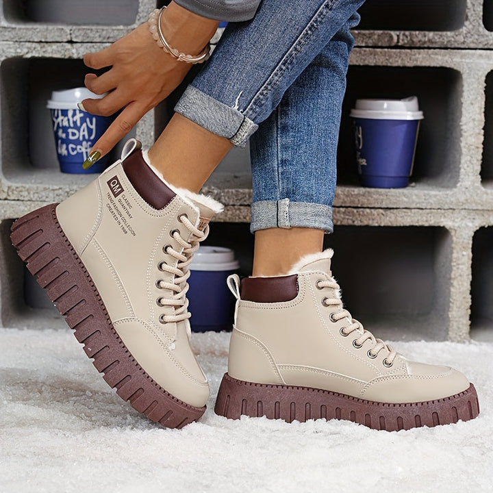 Celestine - Warme Stijlvolle Gevoerde Sneakers