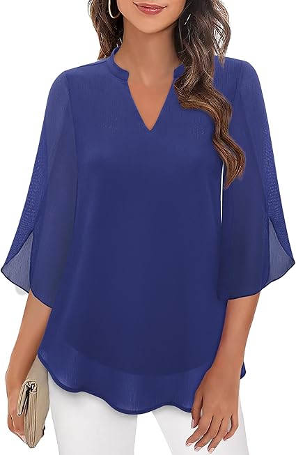 Gracieze Split-sleeve Blouse