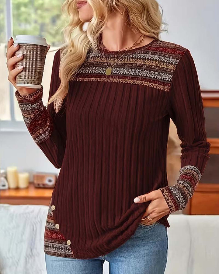 Fair Ribbed Gebreide Trui