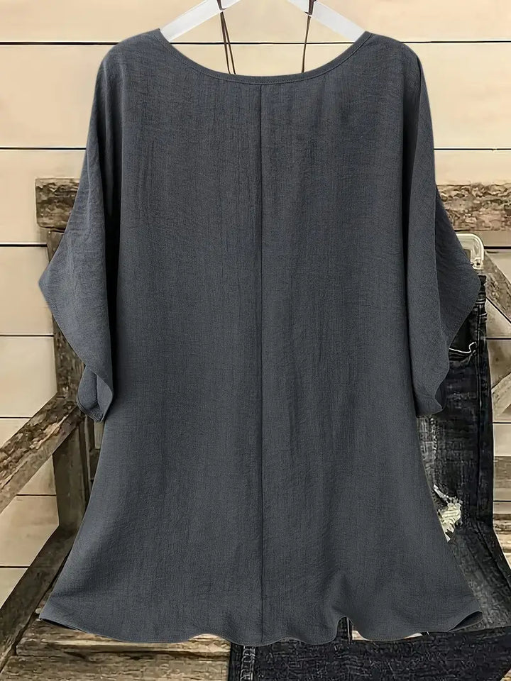 Luchtige Casual Cotton Loose Blouse
