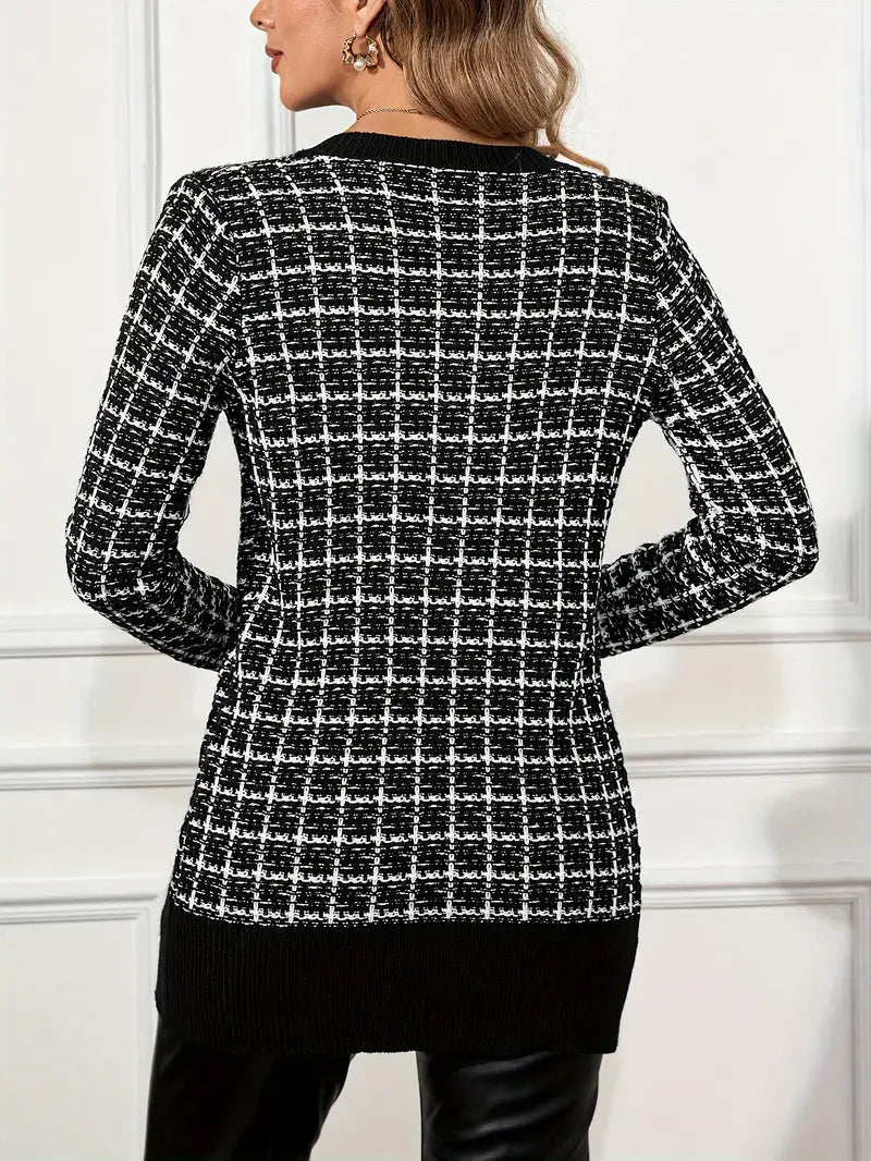 Elegant vest met lange mouwen