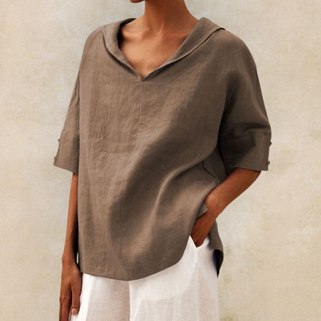 Casual Loose-Fit Blouse
