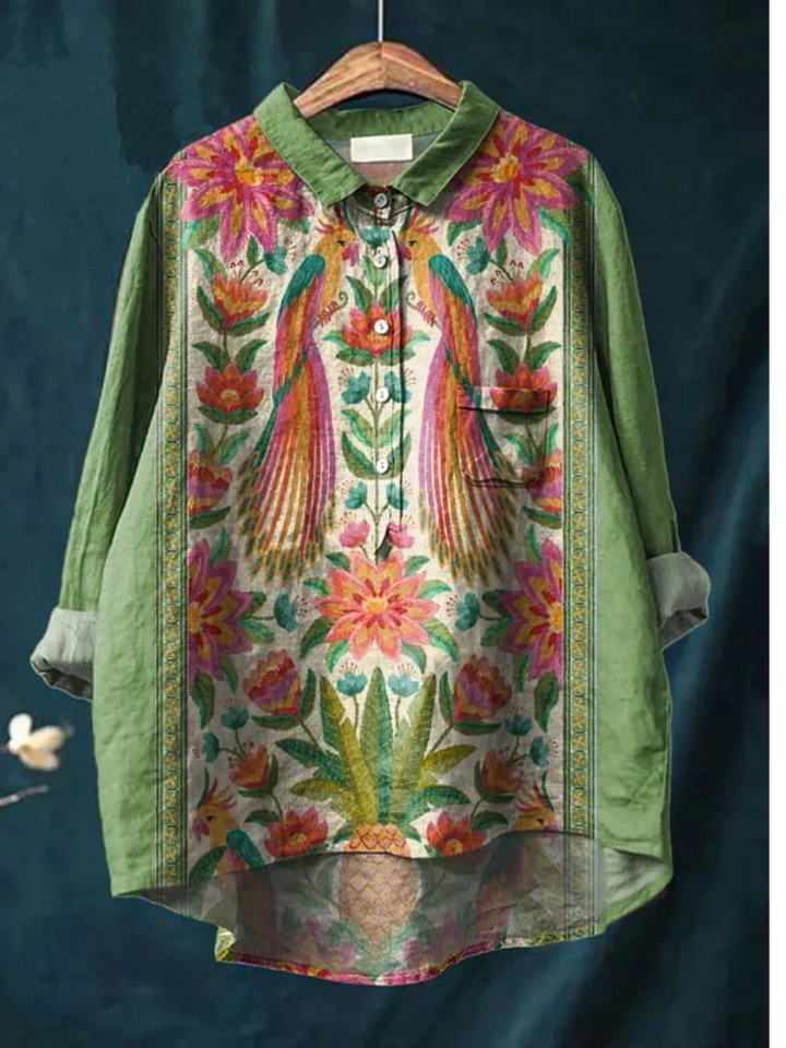 Peace Art Shirt met Hippie Vibe