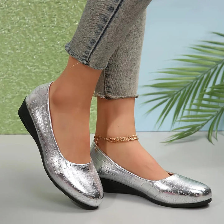 Orthopedische leren damesschoenen – Lichtgewicht, antislip & ademend