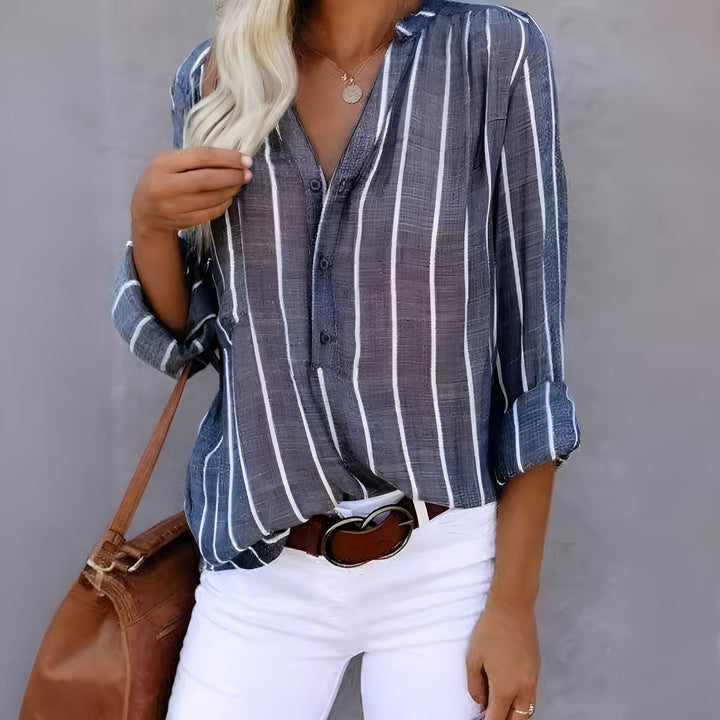 Everyday Wear gestreept overhemd met knopen