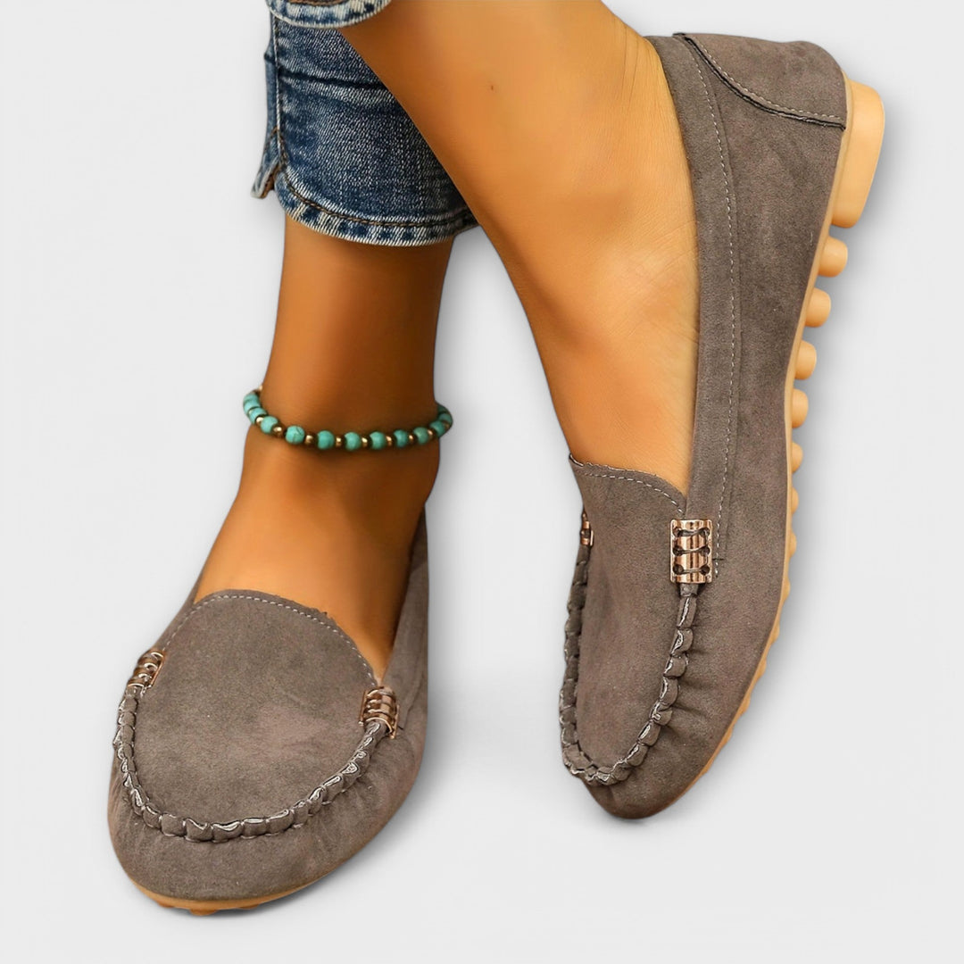 Zachte Leren Moccasins Slip-On Schoenen