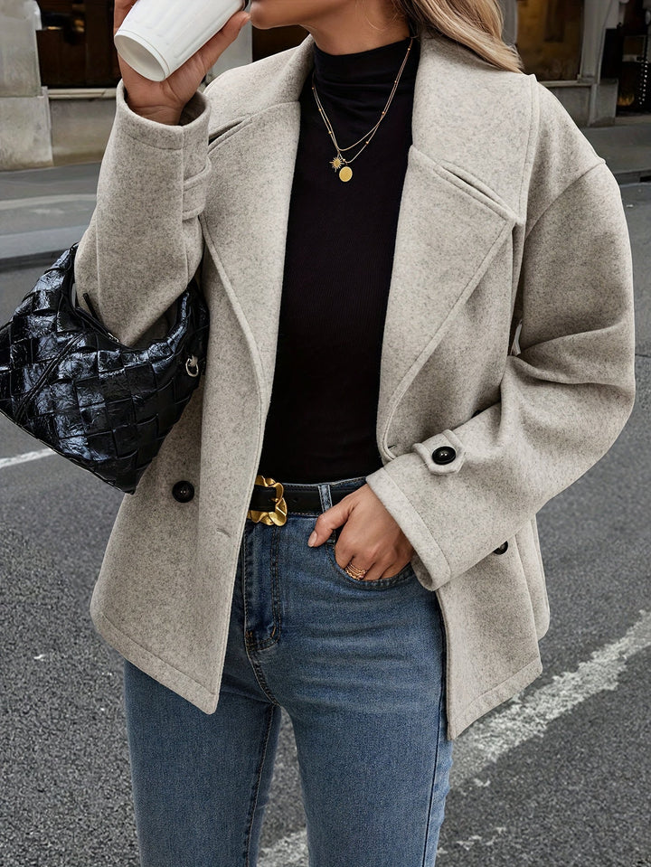 Stijlvol Double-Breasted Jacket met knoopdetails