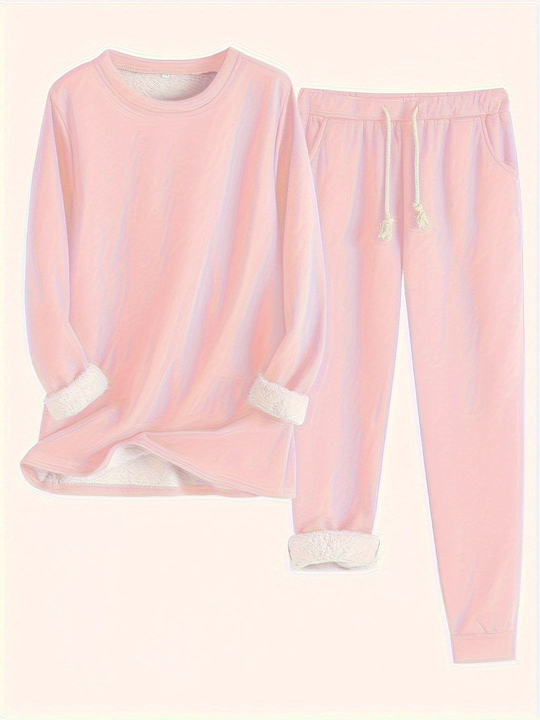 Ontspannen comfortabele tweedelige loungewear