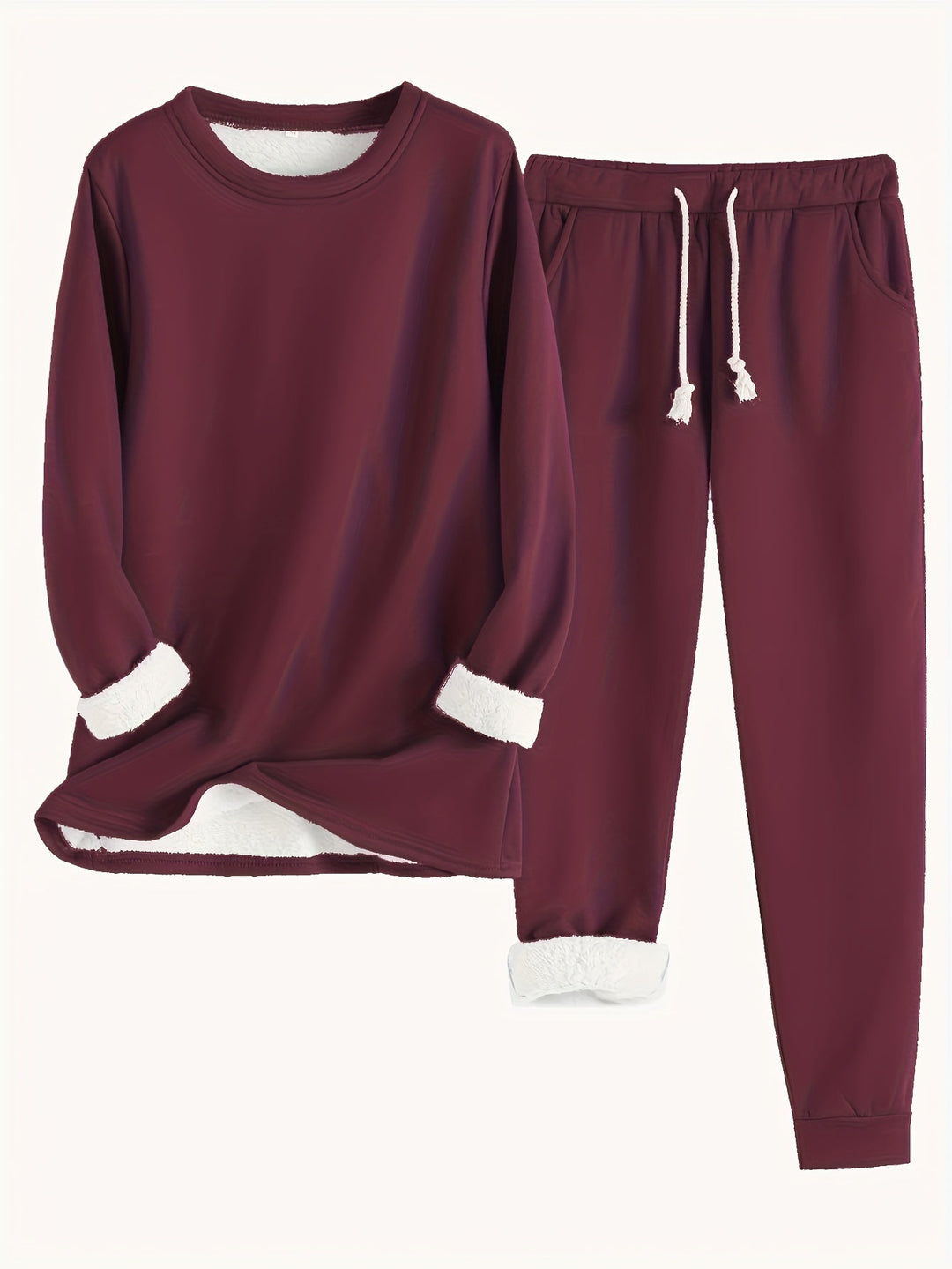 Ontspannen comfortabele tweedelige loungewear