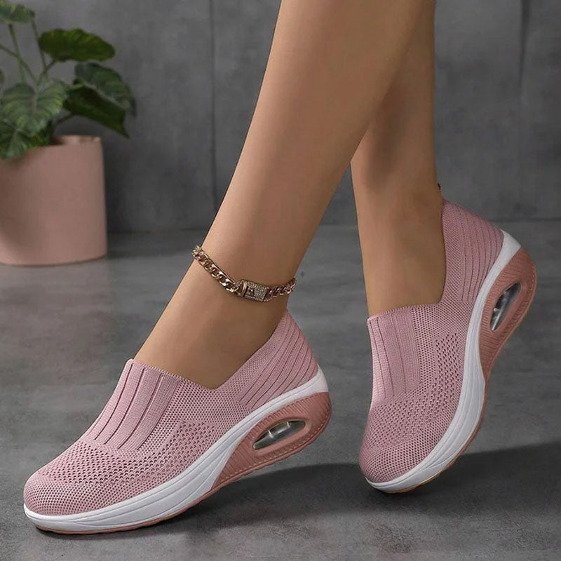 Comfy Air Ademende Slip-On Sneakers voor Dames