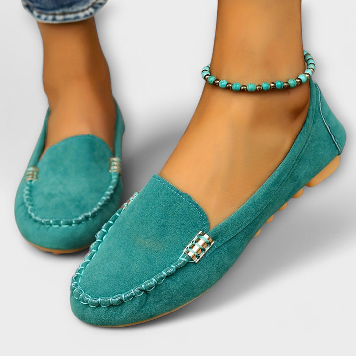 Zachte Leren Moccasins Slip-On Schoenen