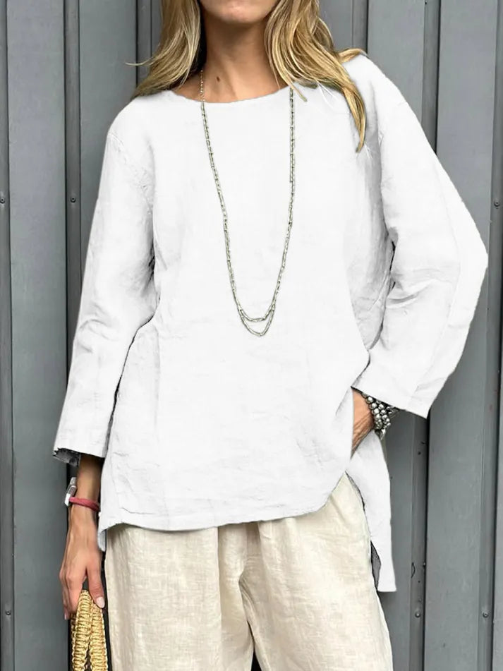 Casual shirt met mouwen voor dames
