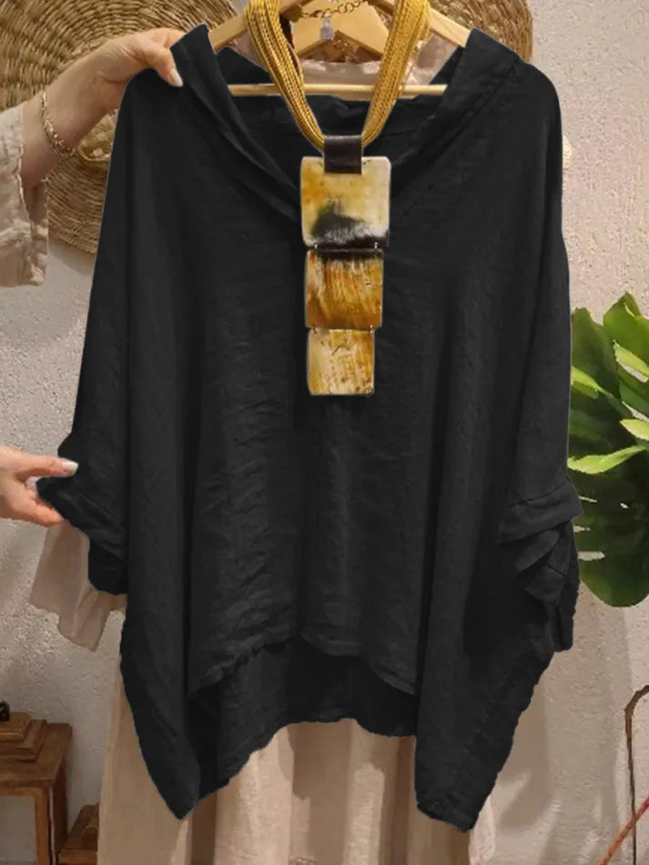 Soft Feel V-hals top voor dames