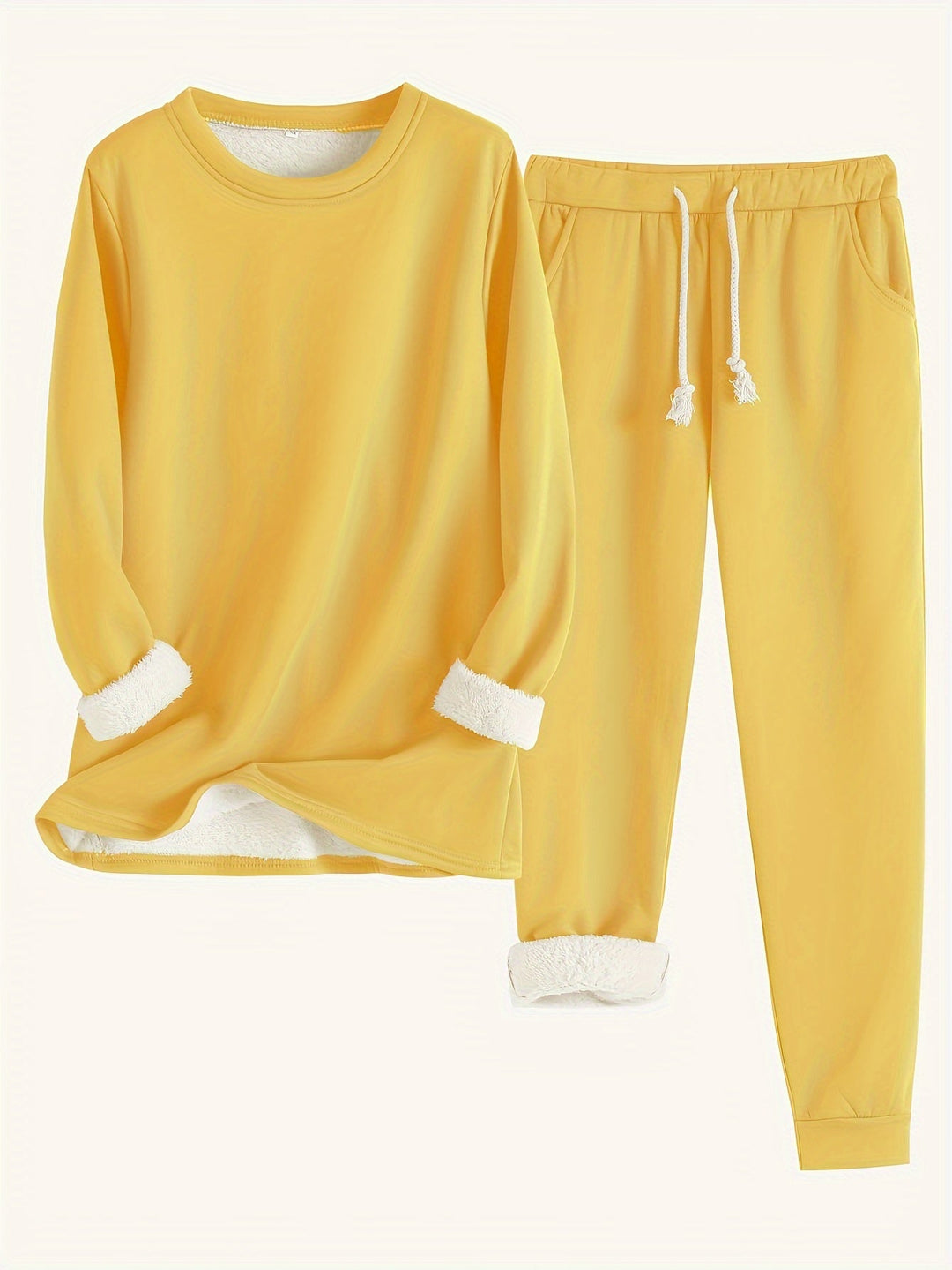 Ontspannen comfortabele tweedelige loungewear