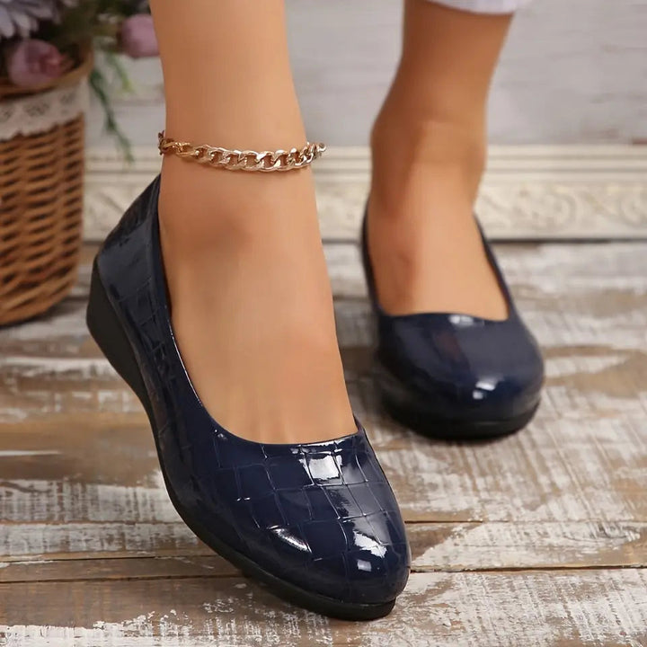 Orthopedische leren damesschoenen – Lichtgewicht, antislip & ademend