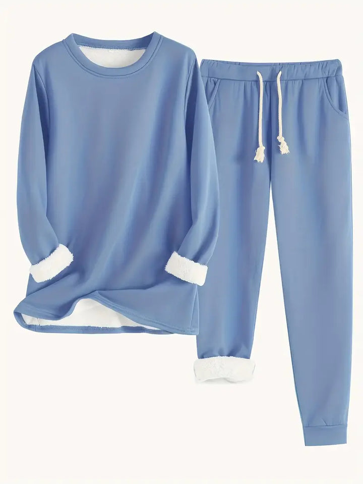 Ontspannen comfortabele tweedelige loungewear