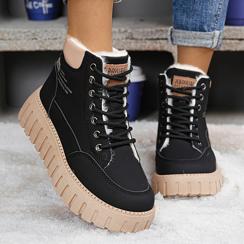 Celestine - Warme Stijlvolle Gevoerde Sneakers