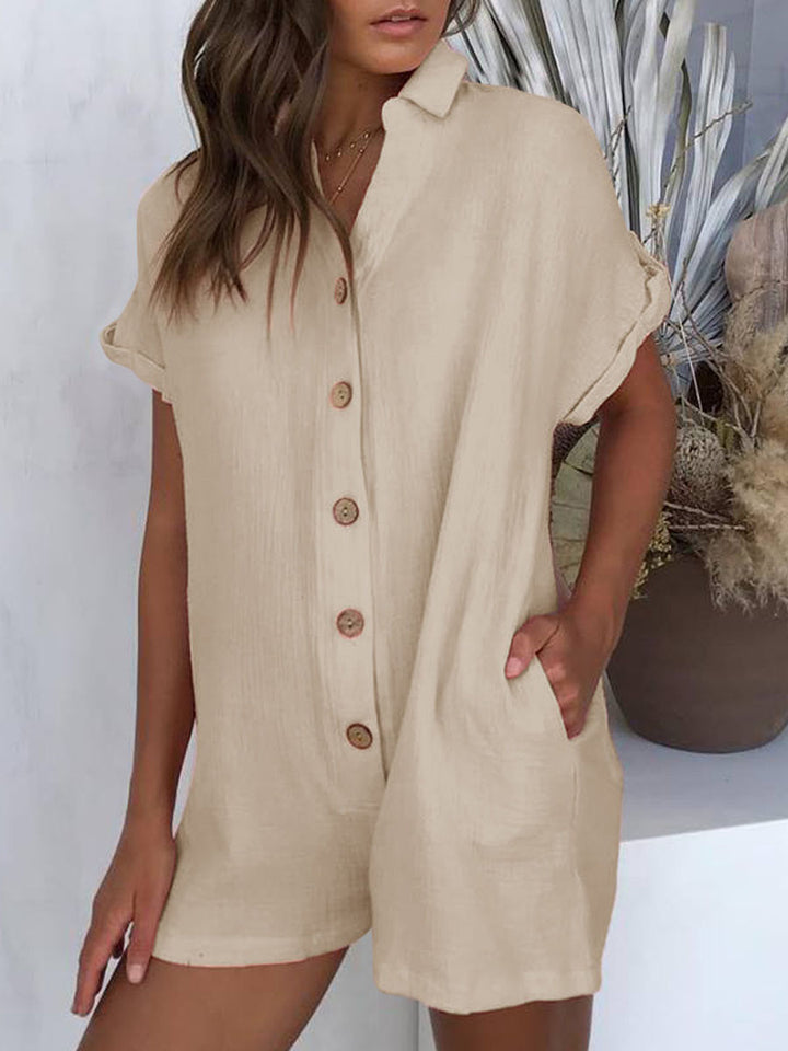 Elegante vloeiende tweedelige set