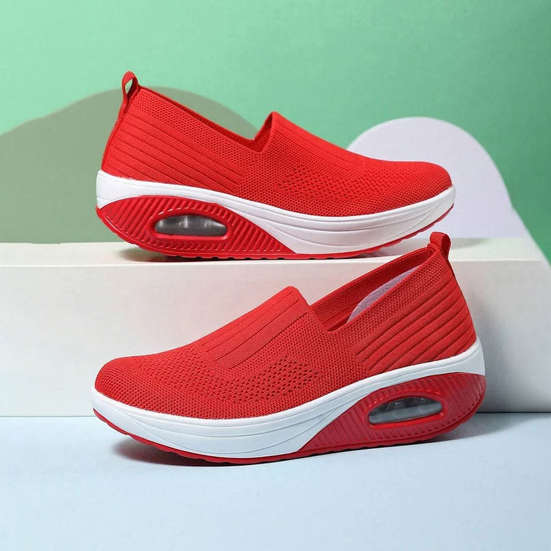 Comfy Air Ademende Slip-On Sneakers voor Dames