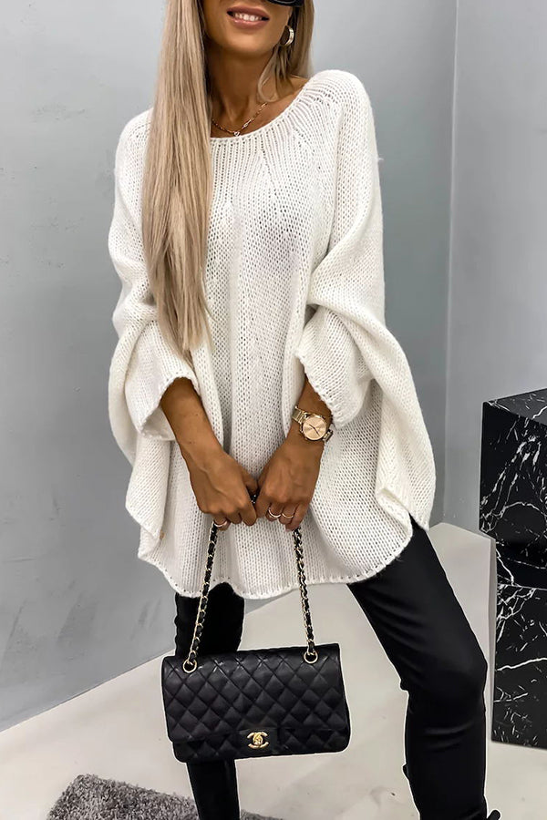 VALERIE Cozy Ribbed gebreide trui