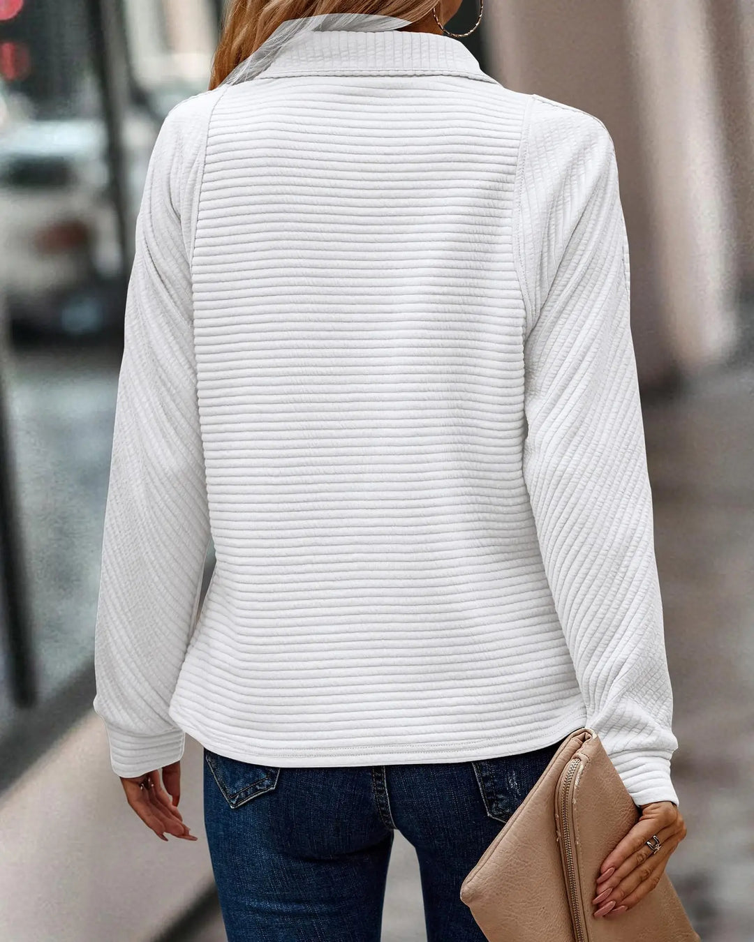 Comfortabele Relaxed Fit Knit Trui